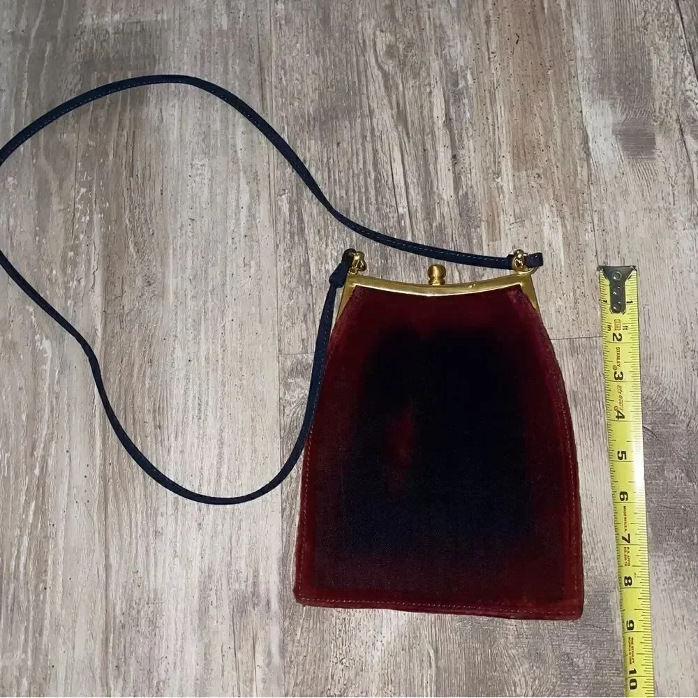 Enzo angiolini velvet evening bag